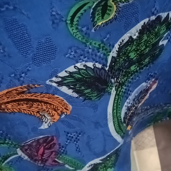 FINAL PRICE NWOT MAEVE by Anthropologie floral paisley print mock collar dress - Picture 14 of 16